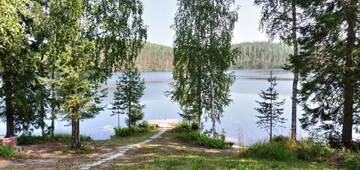 Фото номера Коттедж с 2 спальнями и сауной Дома для отпуска Lomavouti Cottages г. Савонранта 12